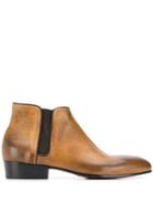 Leqarant Round Toe Boots - Brown