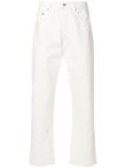 Études Corner Straight-leg Jeans - White