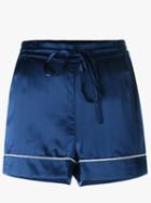 Sijama Shorts - Women - Silk - S, Blue, Silk, P.a.r.o.s.h.