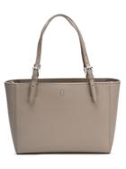 Tory Burch York Small Buckle Tote - Nude & Neutrals