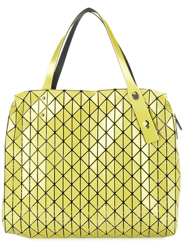 Bao Bao Issey Miyake Row Metallic Tote - Yellow & Orange