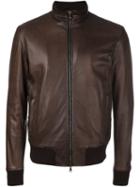 Barba 'fox' Jacket, Men's, Size: 54, Brown, Leather