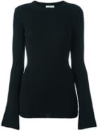 Each X Other Round Neck Jumper, Women's, Size: Small, Black, Wool
