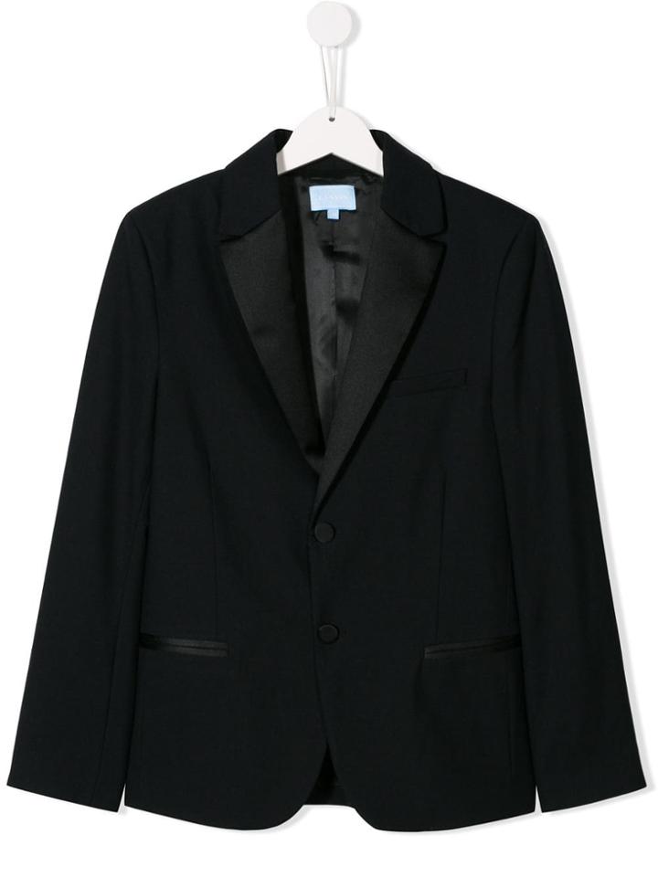Lanvin Enfant Teen Single-breasted Blazer - Blue