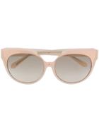 Linda Farrow Wayfarer Sunglasses - Neutrals