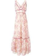 Twin-set Printed Maxi Dress - Neutrals