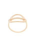 Jennie Kwon Cut-out Embellished Ring - Gold