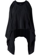 Lost & Found Ria Dunn Sleeveless Blouse, Women's, Size: Small, Black, Cotton/lyocell