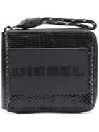 Diesel Square-shaped Wallet - Black