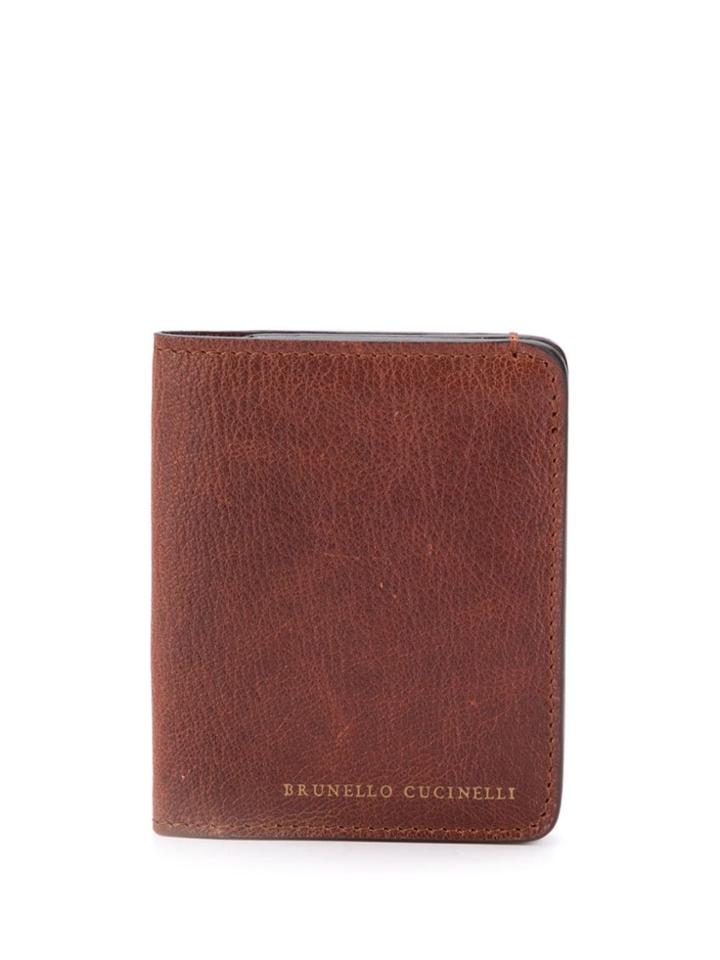 Brunello Cucinelli Classic Cardholder - Brown