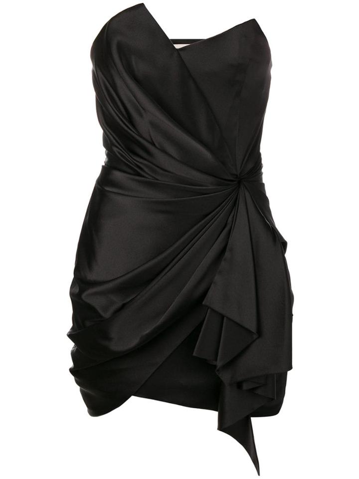 Alexandre Vauthier Strapless Mini Dress - Black