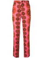 Comme Des Garçons Vintage 60s Print Trousers - Pink