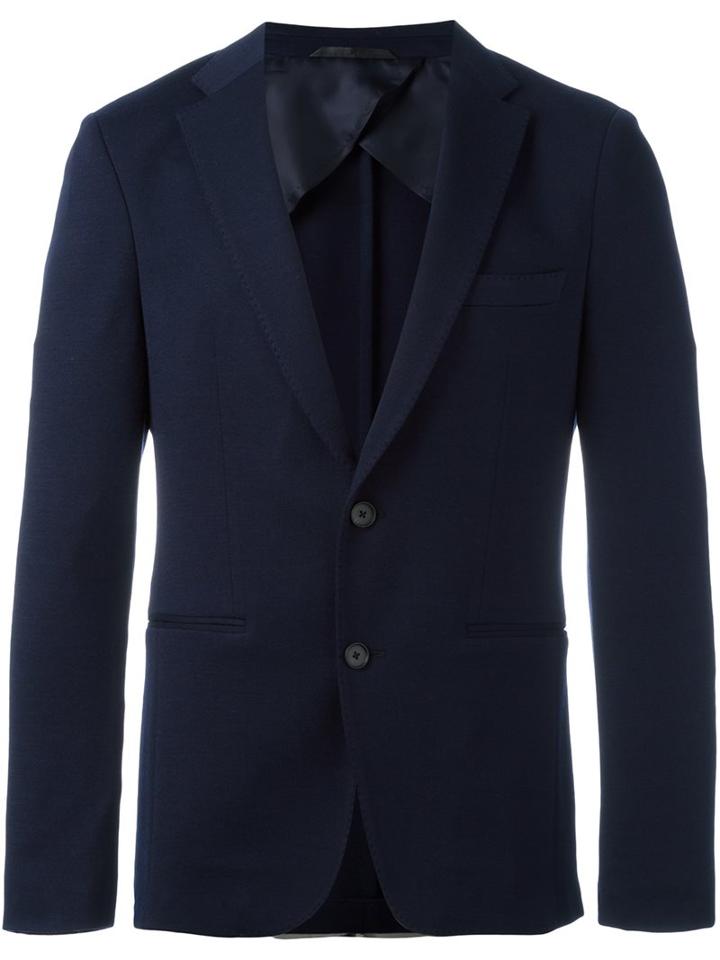 Boss Hugo Boss 'norwin' Blazer, Men's, Size: 58, Blue, Spandex/elastane/cupro/virgin Wool/polyacrylic