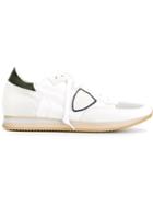 Philippe Model Panelled Sneakers, Men's, Size: 41, White, Leather/nylon/rubber