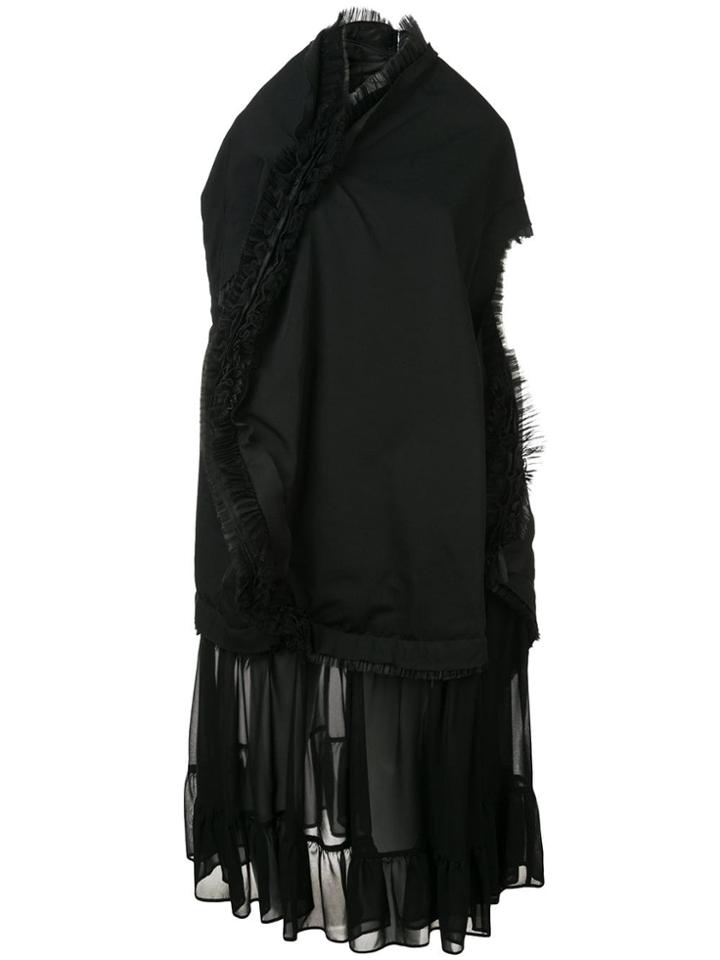 Comme Des Garçons Wrapped Dress - Black