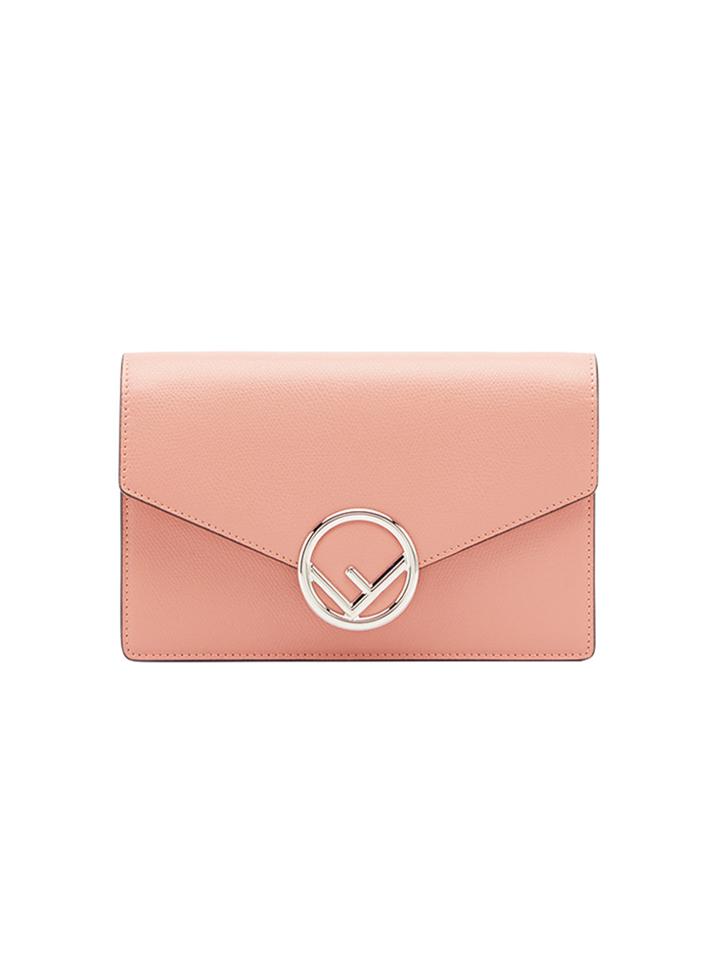 Fendi Wallet On Chain Mini Bag - Pink & Purple