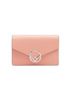 Fendi Wallet On Chain Mini Bag - Pink & Purple