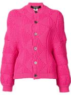 Junya Watanabe Comme Des Garçons Chunky Cardigan - Pink & Purple
