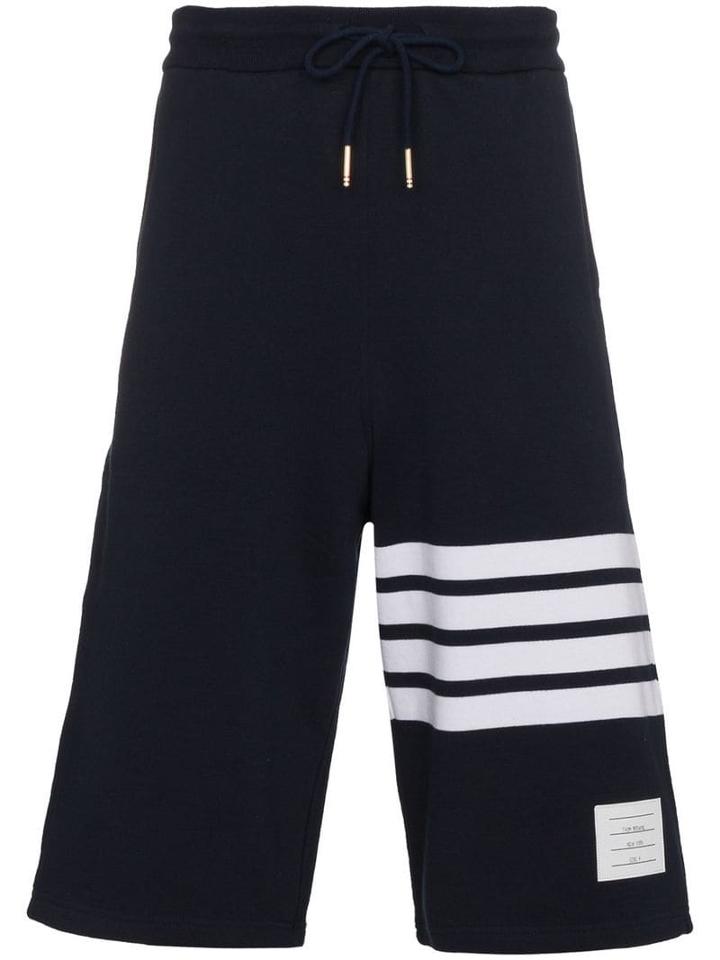 Thom Browne Engineered 4-bar Jersey Sweatshort - Blue