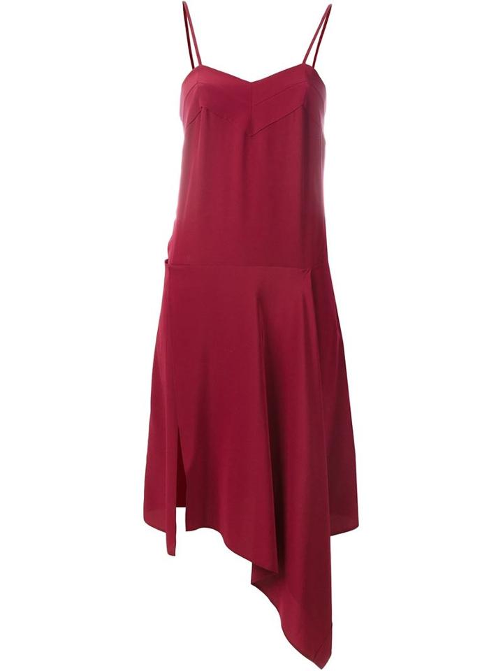 Barbara Bui Asymmetric Slip Dress