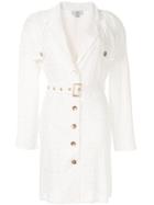We Are Kindred Lulu Embroidered Trench Coat - White