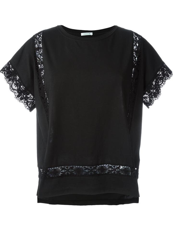 P.a.r.o.s.h. Crochet Detail T-shirt