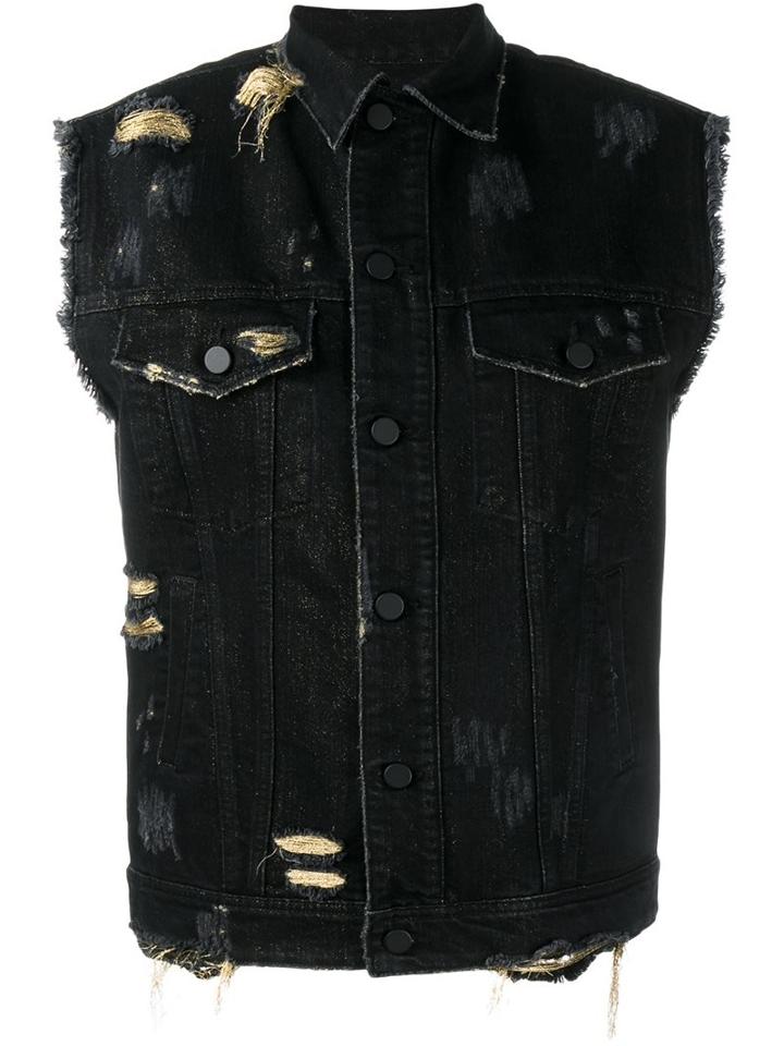 Filles A Papa 'joy' Denim Gilet