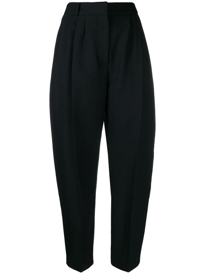 Alexander Mcqueen Taper Leg Trousers - Black