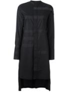 Y-3 Panelled Long Length Shirt, Women's, Size: Xs, Black, Cotton