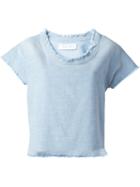 Iro Frayed Denim Top