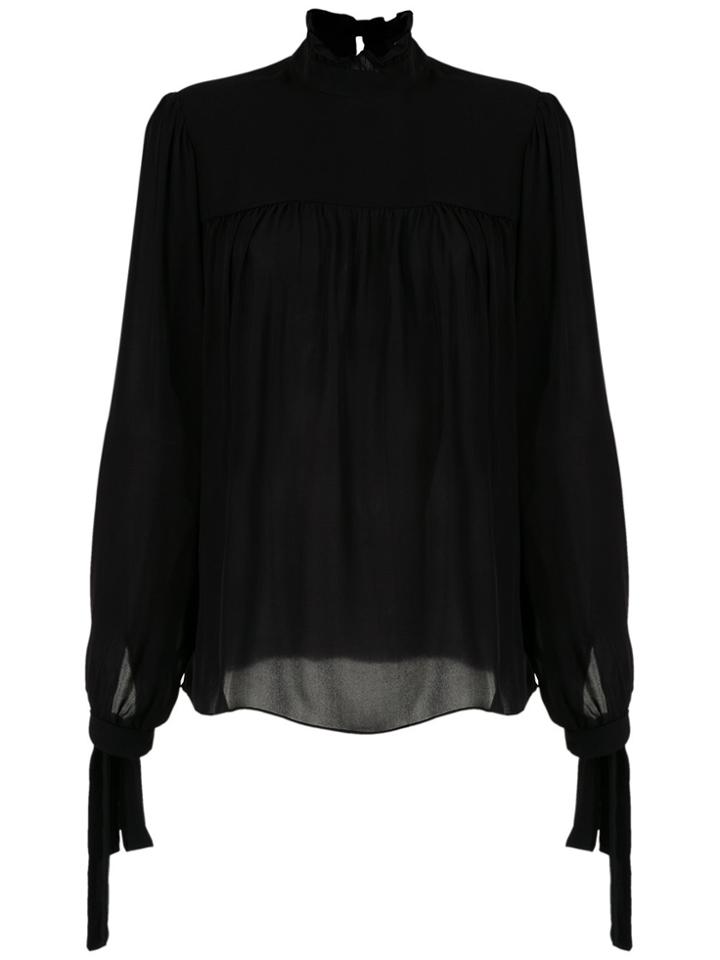 Olympiah Sierra Silk Shirt - Black