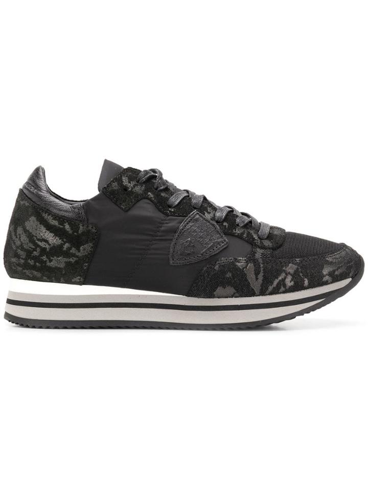 Philippe Model Mimetic Sneakers - Black