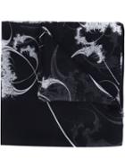 Thomas Wylde Printed Scarf, Women's, Black, Silk