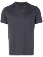 Prada Classic V-neck T-shirt - Grey
