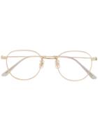 Gentle Monster Planet Blu 031 Optical Glasses - Gold