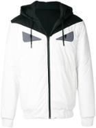 Fendi Loose Hooded Jacket - White