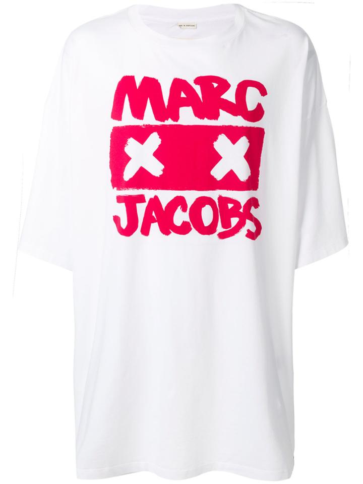 Marc Jacobs Branded T-shirt - White