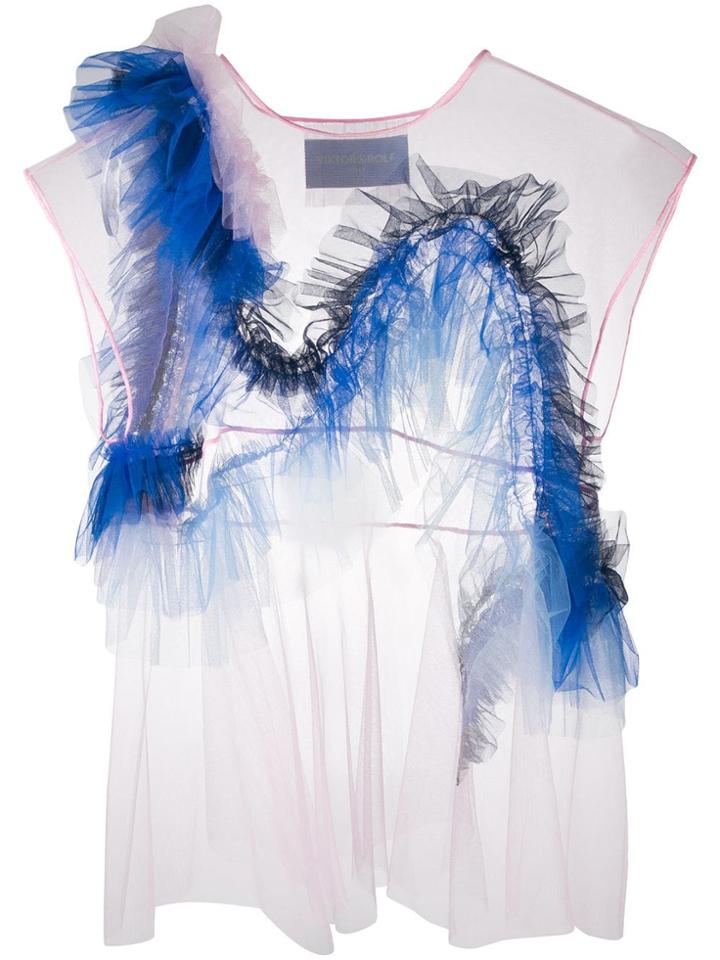 Viktor & Rolf Rainbow Wave T-shirt - Pink