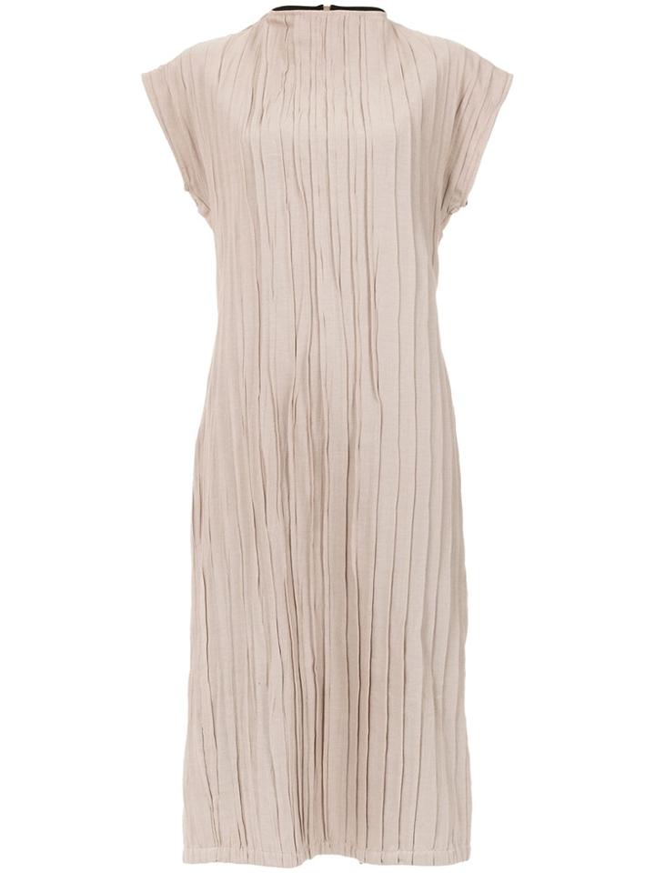 Uma Raquel Davidowicz Maria Draped Dress - Nude & Neutrals
