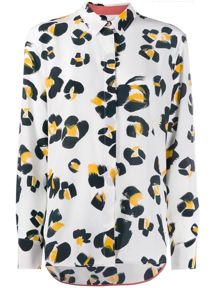 Paul Smith Leopard Spot Shirt - White