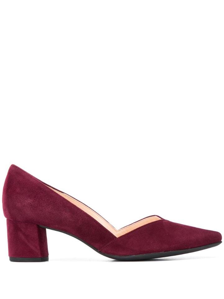 Hogl Honey Pumps - Red