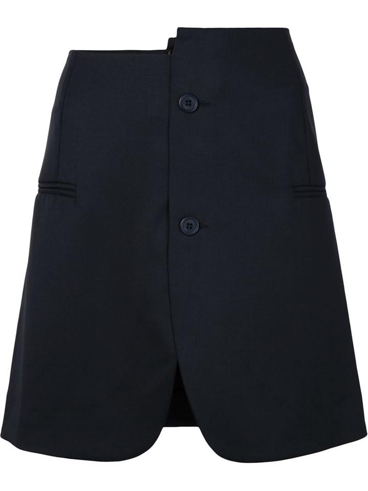 Jacquemus 'la Jupe Vest' Skirt, Women's, Size: 38, Black, Cotton/wool