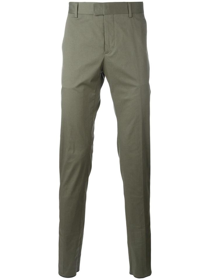 Les Hommes 'pantalone' Trousers - Green