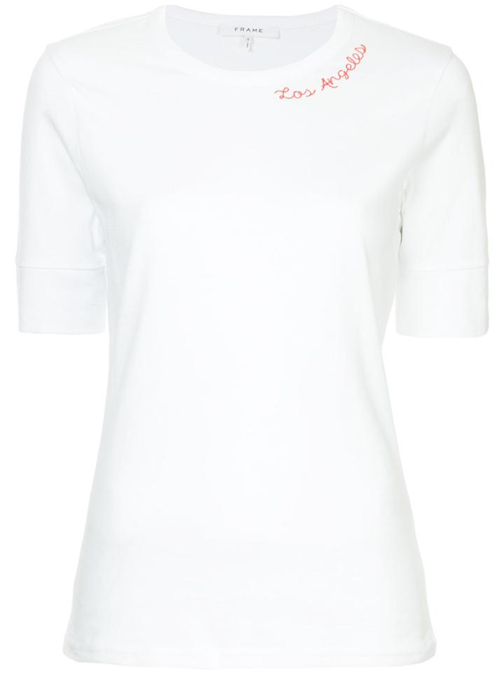 Frame Denim True Crew T-shirt - White