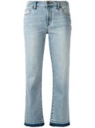 J Brand Cropped Jeans, Women's, Size: 27, Blue, Polyurethane/cotton