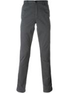 Paul Smith Jeans Embroidered Dots Trousers, Men's, Size: 30, Grey, Cotton/polyester/spandex/elastane