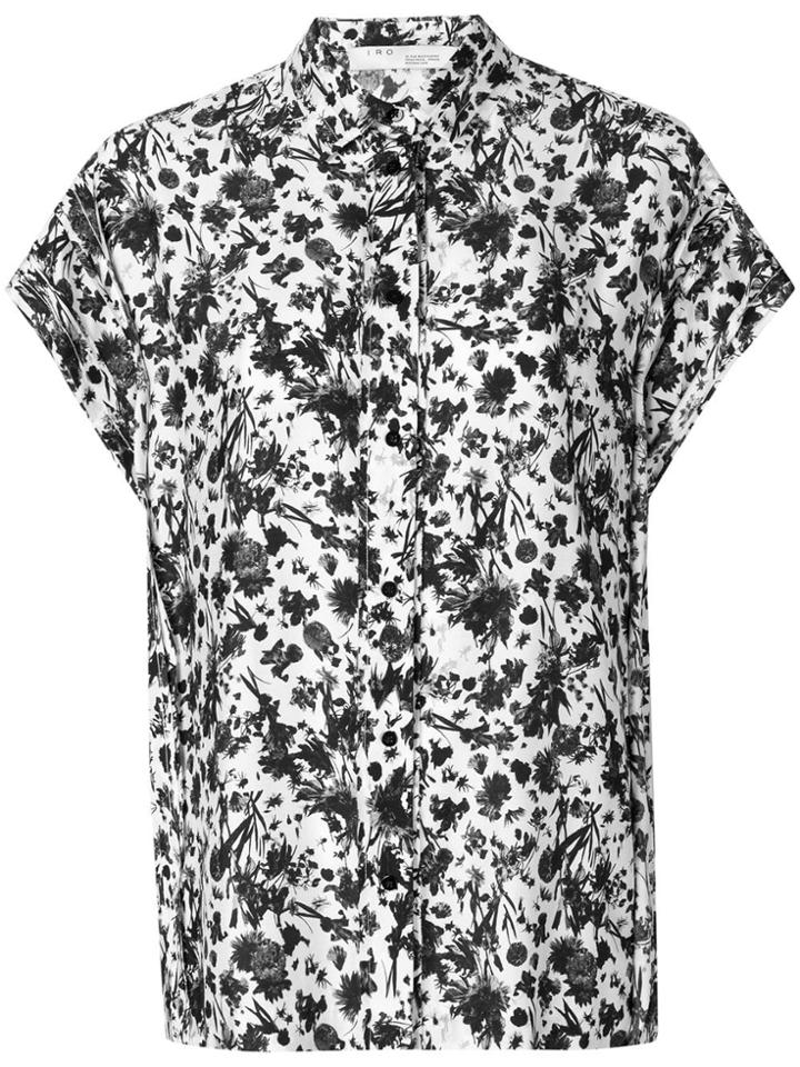 Iro Floral Print Shirt - White
