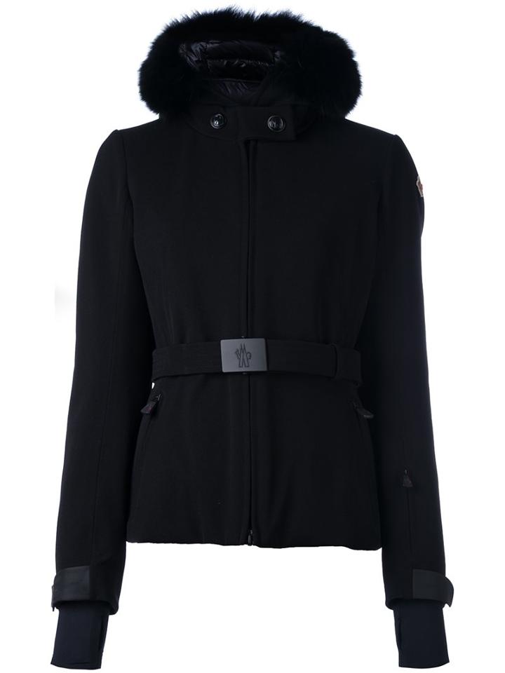 Moncler Grenoble Belted Hooded Jacket