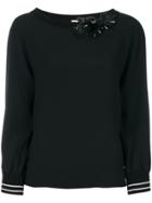 I'm Isola Marras Embellished Blouse - Black