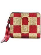 Marc Jacobs Snapshot Glitter Mini Wallet - Black